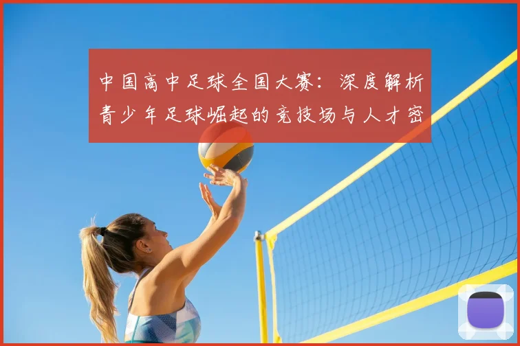 中国高中足球全国大赛：深度解析青少年足球崛起的竞技场与人才密码