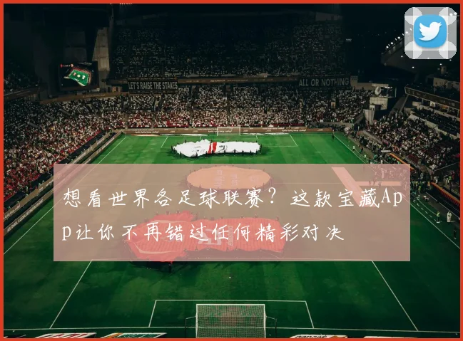 想看世界各足球联赛?这款宝藏App让你不再错过任何精彩对决